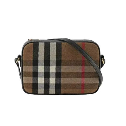 Burberry - Handtasche - Braun/Schwarz Leder