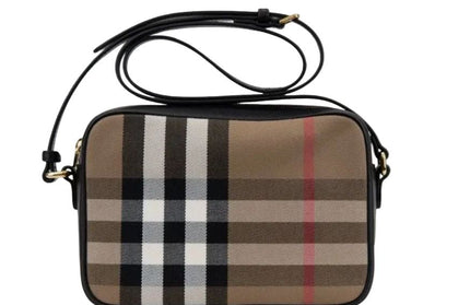 Burberry - Handbag - Brown/Black Leather