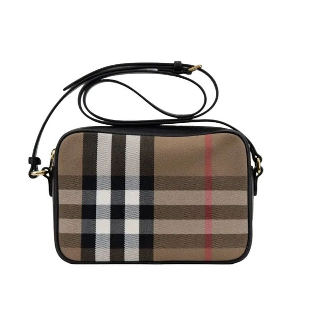 Burberry - Handtasche - Braun/Schwarz Leder