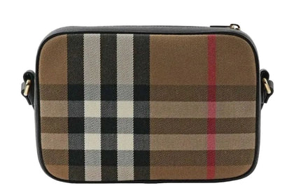 Burberry - Handbag - Brown/Black Leather