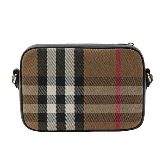 Burberry - Handtasche - Braun/Schwarz Leder