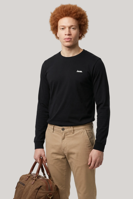 iam. Essential Long Sleeve Baumwolle