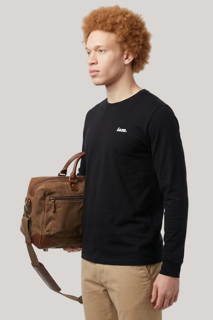 iam. Essential Long Sleeve Baumwolle