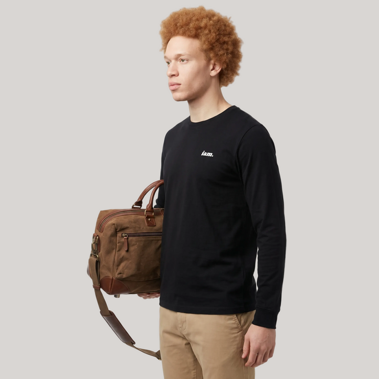 iam. Essential Long Sleeve Baumwolle