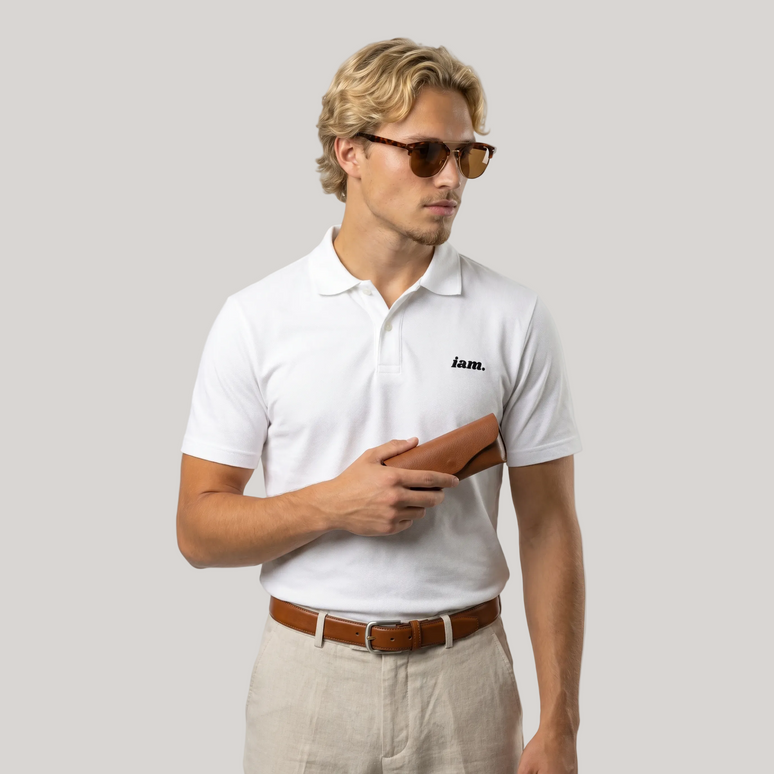 iam. Essential Piqué Polo