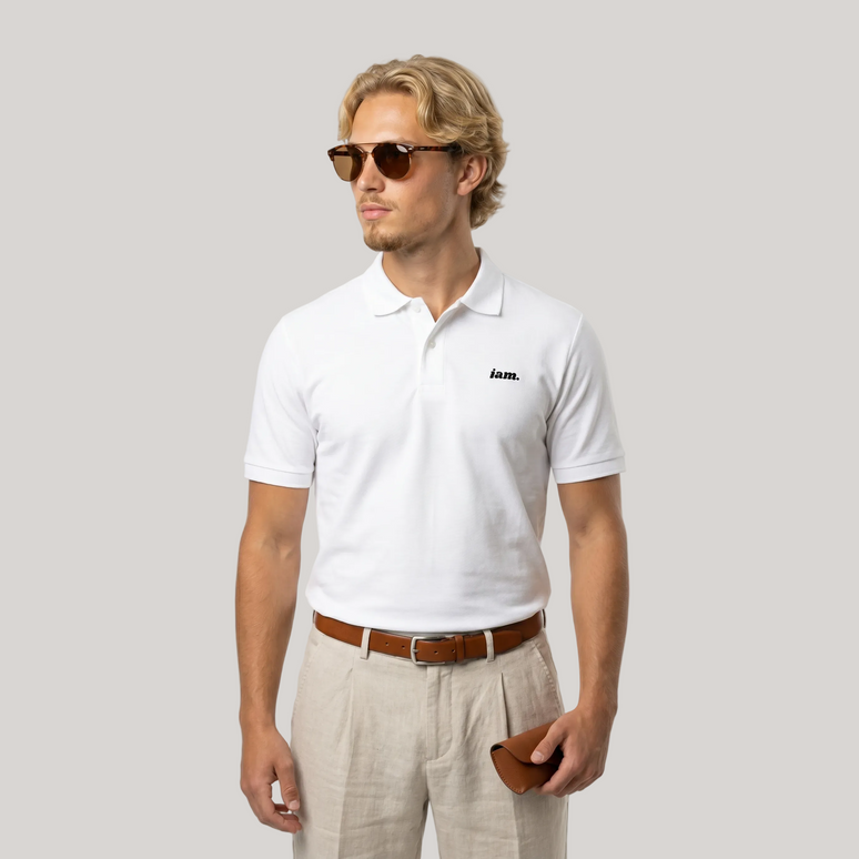 iam. Essential Piqué Polo