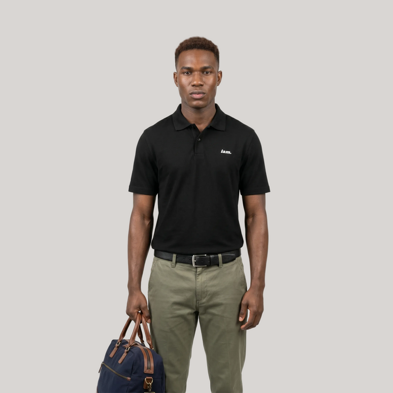 iam. Essential Piqué Polo