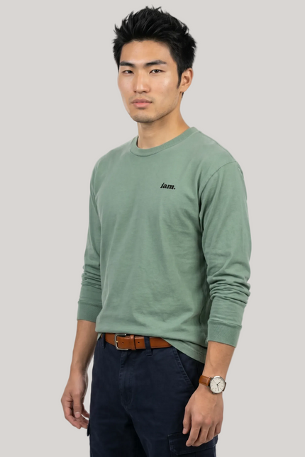 iam. Essential Long Sleeve Baumwolle