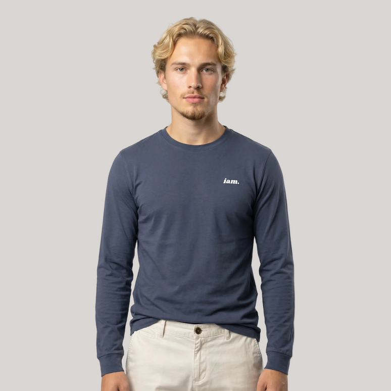 iam. Essential Long Sleeve Baumwolle