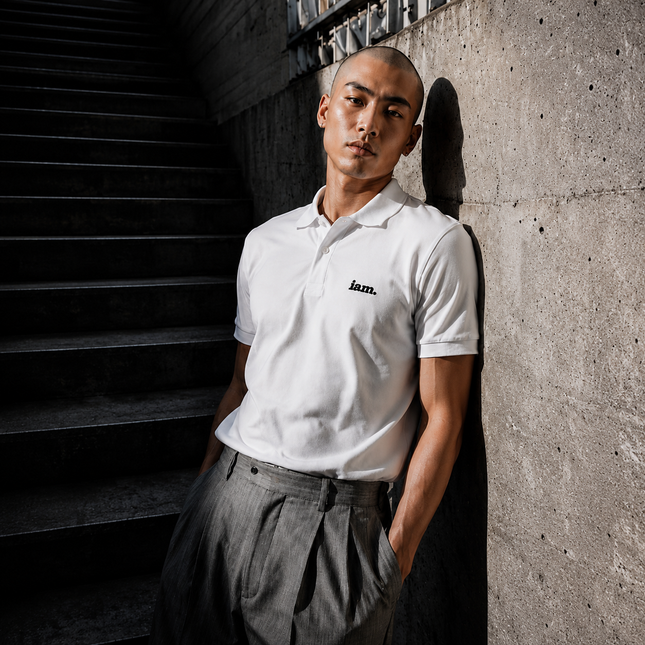 iam. Essential Piqué Polo