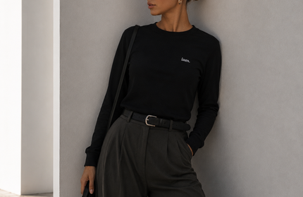 iam. Essential Long Sleeve Cotton