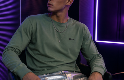 iam. Essential Long Sleeve Baumwolle