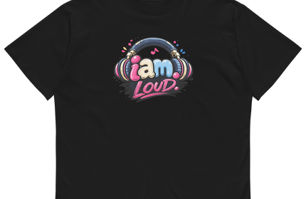 Loud Colour - iam. Oversized Unisex Bio T-Shirt