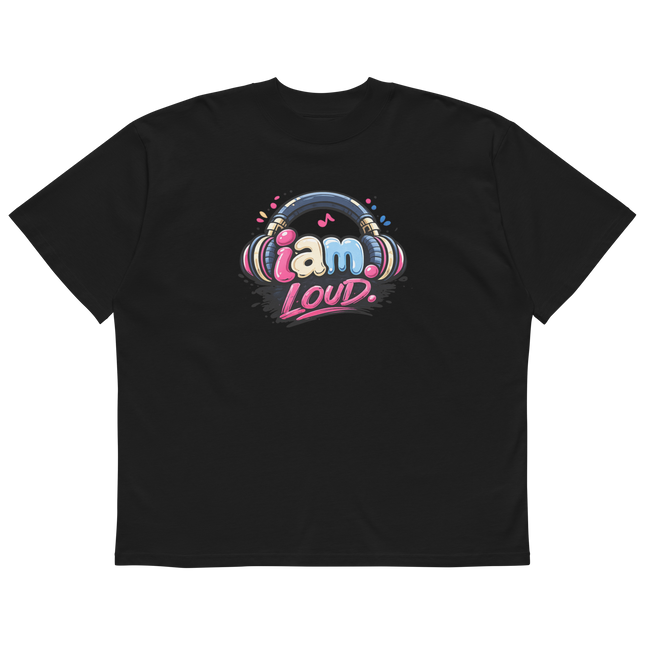 Loud Colour - iam. Oversized Unisex Bio T-Shirt