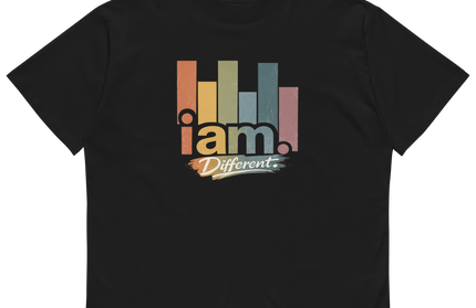 Different - iam. Oversized Unisex Bio T-Shirt