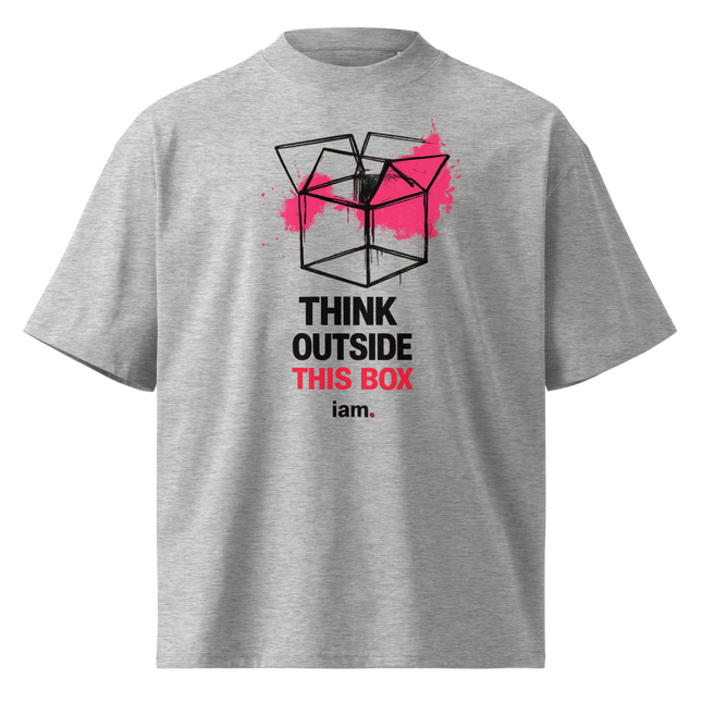 Box - iam. Oversized Unisex Bio T-Shirt