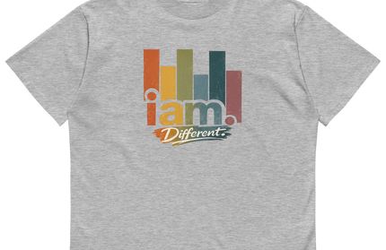 Different - iam. Oversized Unisex Bio T-Shirt