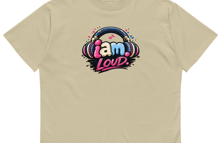 Loud Colour - iam. Oversized Unisex Bio T-Shirt