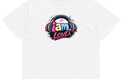 Loud Colour - iam. Oversized Unisex Bio T-Shirt