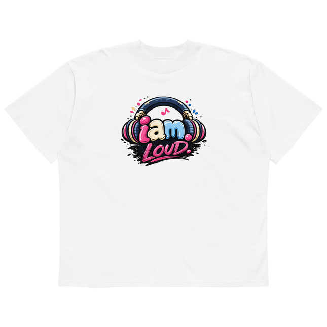 Loud Colour - iam. Oversized Unisex Bio T-Shirt