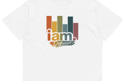 Different - iam. Oversized Unisex Bio T-Shirt